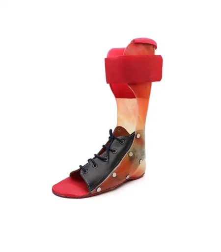 Leather-Cloure Solid AFO